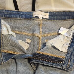 Risen Jeans Women's Straight Leg Blue Jeans